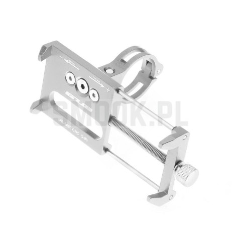 GUB uchwyt rowerowy na kierownicę G85 Aluminium srebrny GUB uchwyt rowerowy na kierownicę G85 Aluminium srebrny