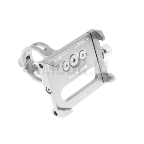 GUB uchwyt rowerowy na kierownicę G85 Aluminium srebrny GUB uchwyt rowerowy na kierownicę G85 Aluminium srebrny
