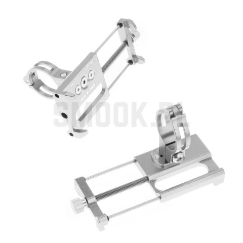 GUB uchwyt rowerowy na kierownicę G85 Aluminium srebrny GUB uchwyt rowerowy na kierownicę G85 Aluminium srebrny