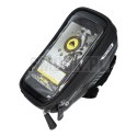 WILDMAN sakwa rowerowa na kierownice, na zamek E1 1L (4" - 7") czarna