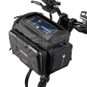 WILDMAN sakwa rowerowa na kierownicę na zamek GS6 4L (4" - 7") czarna