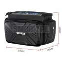 WILDMAN sakwa rowerowa na kierownicę na zamek GS6 4L (4" - 7") czarna