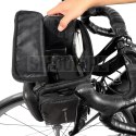 WILDMAN sakwa rowerowa na kierownicę na zamek GS6 4L (4" - 7") czarna
