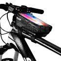 WILDMAN sakwa rowerowa na ramę na zamek E2 1L (4" - 7") czarna