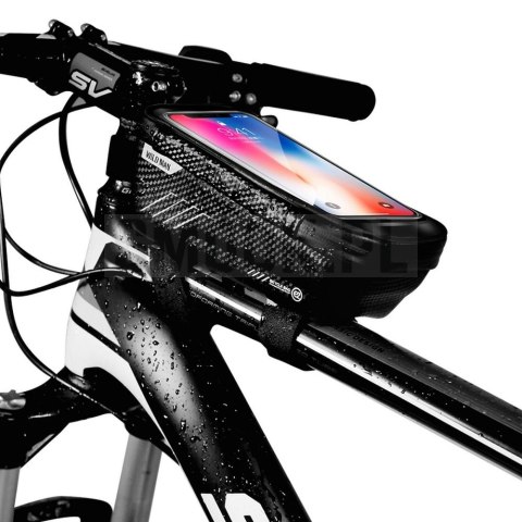 WILDMAN sakwa rowerowa na ramę na zamek E2 1L (4" - 7") czarna WILDMAN sakwa rowerowa na ramę na zamek E2 1L (4" - 7") czarna