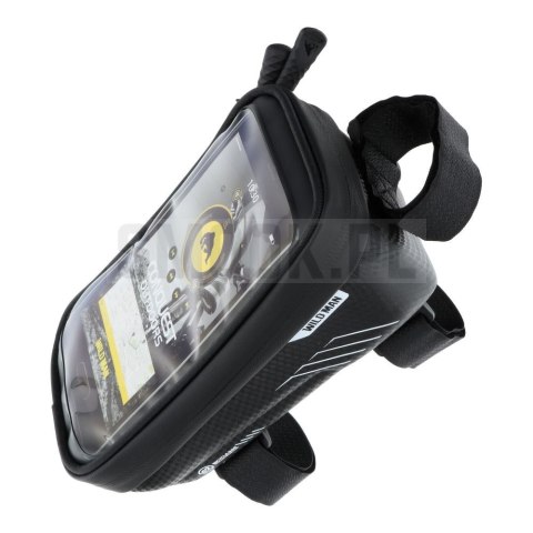 WILDMAN sakwa rowerowa na ramę na zamek E2 1L (4" - 7") czarna WILDMAN sakwa rowerowa na ramę na zamek E2 1L (4" - 7") czarna