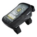 WILDMAN sakwa rowerowa na ramę na zamek E2 1L (4" - 7") czarna