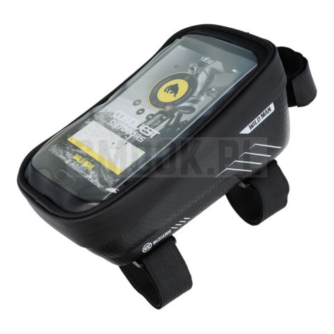 WILDMAN sakwa rowerowa na ramę na zamek E2 1L (4" - 7") czarna WILDMAN sakwa rowerowa na ramę na zamek E2 1L (4" - 7") czarna