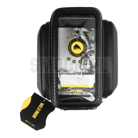 WILDMAN sakwa rowerowa na ramę na zamek E6S 1,2L (4" - 7") czarna WILDMAN sakwa rowerowa na ramę na zamek E6S 1,2L (4" - 7") czarna