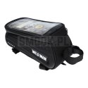 WILDMAN sakwa rowerowa na ramę na zamek ES3 1L (4" - 7") czarna