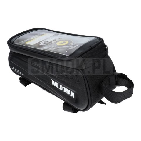WILDMAN sakwa rowerowa na ramę na zamek ES3 1L (4" - 7") czarna WILDMAN sakwa rowerowa na ramę na zamek ES3 1L (4" - 7") czarna