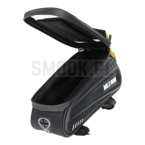 WILDMAN sakwa rowerowa na ramę na zamek ES3 1L (4" - 7") czarna WILDMAN sakwa rowerowa na ramę na zamek ES3 1L (4" - 7") czarna