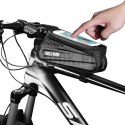 WILDMAN sakwa rowerowa na ramę na zamek ES3 1L (4" - 7") czarna