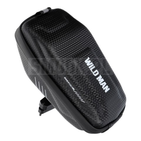 WILDMAN sakwa rowerowa pod siodełko na zamek E7S 0,8L czarna WILDMAN sakwa rowerowa pod siodełko na zamek E7S 0,8L czarna