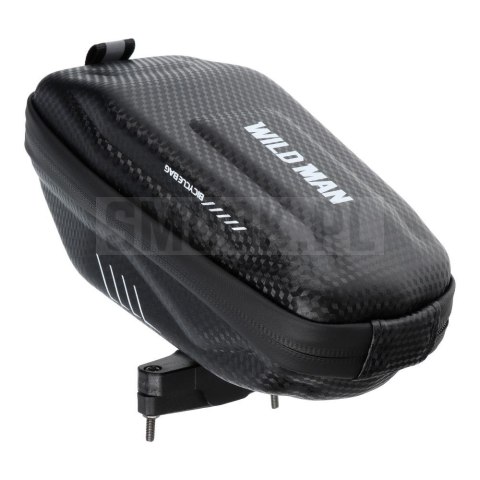 WILDMAN sakwa rowerowa pod siodełko na zamek E7S 0,8L czarna WILDMAN sakwa rowerowa pod siodełko na zamek E7S 0,8L czarna