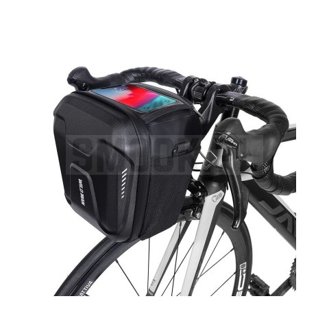 WILDMAN sakwa rowerowa na kierownicę na zamek GS9 3L czarna WILDMAN sakwa rowerowa na kierownicę na zamek GS9 3L czarna
