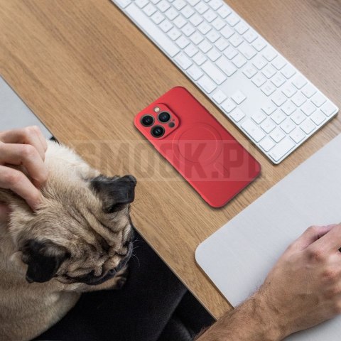 Futerał SILICONE MAG COVER kompatybilny z MagSafe do SAMSUNG S24 Plus czerwony Futerał SILICONE MAG COVER kompatybilny z MagSafe do SAMSUNG S24 Plus czerwony