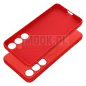Futerał SILICONE MAG COVER kompatybilny z MagSafe do SAMSUNG S24 Plus czerwony