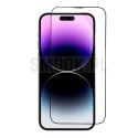 5D Full Glue Tempered Glass - do iPhone 13 Pro Max / 14 Plus czarny + aplikator