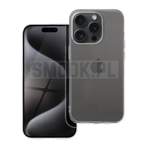 Futerał CLEAR CASE 2 mm do IPHONE 15 Pro (camera protection)