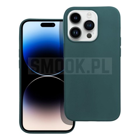 Futerał MATT do IPHONE 14 Pro ciemnozielony Futerał MATT do IPHONE 14 Pro ciemnozielony