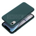 Futerał MATT do IPHONE XR ciemnozielony