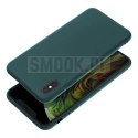 Futerał MATT do IPHONE XS Max ciemnozielony