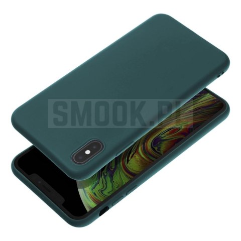 Futerał MATT do IPHONE XS Max ciemnozielony Futerał MATT do IPHONE XS Max ciemnozielony