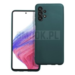 Futerał MATT do SAMSUNG A13 5G / A04S ciemnozielony