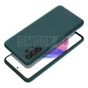 Futerał MATT do SAMSUNG A13 5G / A04S ciemnozielony