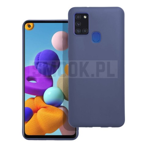 Futerał MATT do SAMSUNG A21S niebieski Futerał MATT do SAMSUNG A21S niebieski