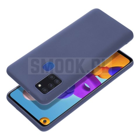 Futerał MATT do SAMSUNG A21S niebieski Futerał MATT do SAMSUNG A21S niebieski