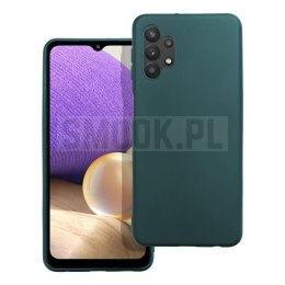 Futerał MATT do SAMSUNG A32 LTE ( 4G ) ciemnozielony