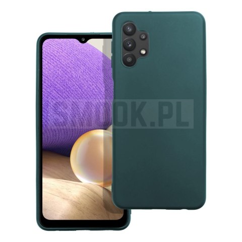 Futerał MATT do SAMSUNG A32 LTE ( 4G ) ciemnozielony Futerał MATT do SAMSUNG A32 LTE ( 4G ) ciemnozielony