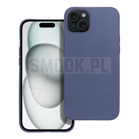 Futerał MATT do IPHONE 15 Plus niebieski Futerał MATT do IPHONE 15 Plus niebieski