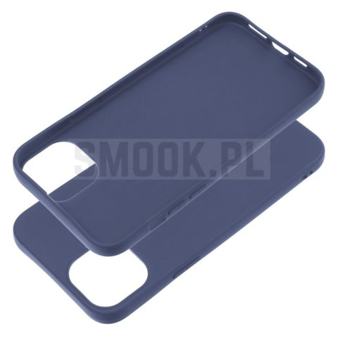 Futerał MATT do IPHONE 15 Plus niebieski Futerał MATT do IPHONE 15 Plus niebieski
