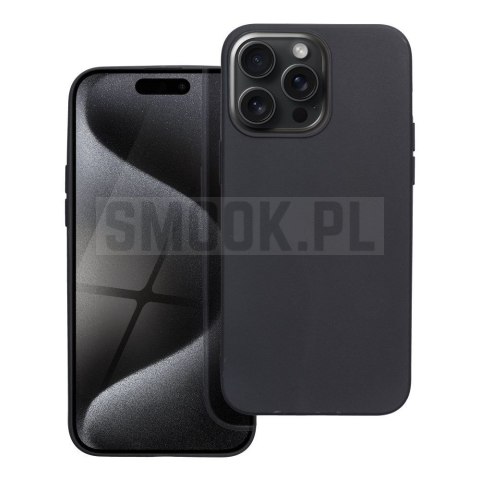 Futerał MATT do IPHONE 15 Pro czarny Futerał MATT do IPHONE 15 Pro czarny