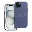 Futerał MATT do IPHONE 15 niebieski