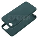 Futerał MATT do SAMSUNG A14 5G / A14 4G ciemnozielony