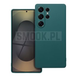 Futerał MATT do SAMSUNG S25 Ultra ciemnozielony