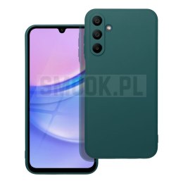 Futerał MATT do SAMSUNG A15 5G / A15 4G ciemnozielony