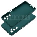 Futerał MATT do SAMSUNG A15 5G / A15 4G ciemnozielony