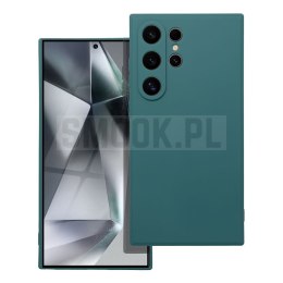 Futerał MATT do SAMSUNG S24 Ultra ciemnozielony