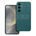 Futerał MATT do SAMSUNG S24 ciemnozielony