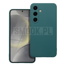 Futerał MATT do SAMSUNG S24 ciemnozielony