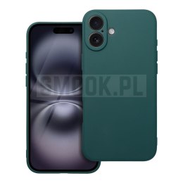 Futerał MATT do IPHONE 16 Plus ciemnozielony