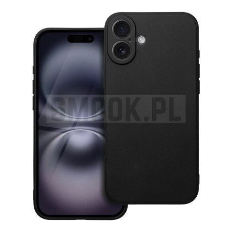 Futerał MATT do IPHONE 16 Plus czarny Futerał MATT do IPHONE 16 Plus czarny