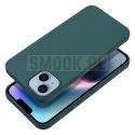 Futerał MATT do IPHONE SE 2025 ciemnozielony