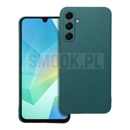 Futerał MATT do SAMSUNG A16 5G / A16 4G ciemnozielony