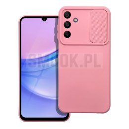 Futerał SLIDE do SAMSUNG A15 5G / A15 4G jasnoróżowy